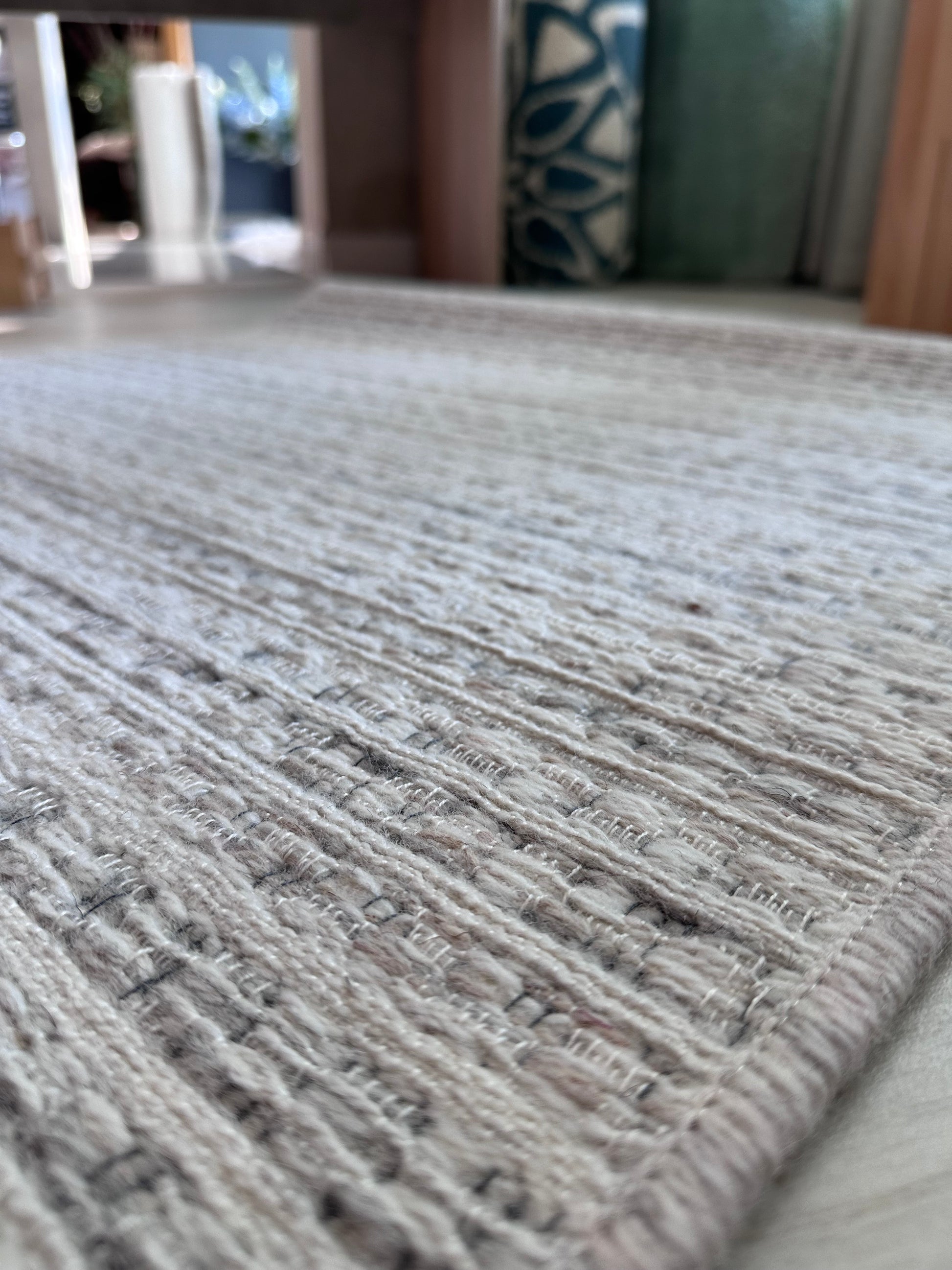 Highline gyapjú szőnyeg beige szürke 