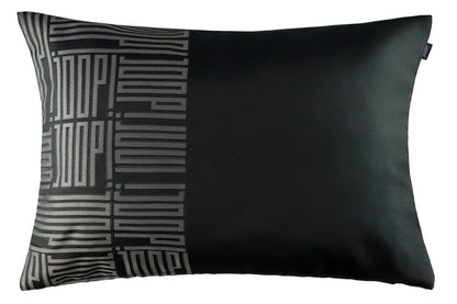 JOOP! Fine Bars fekete díszpárnahuzat 40×60 cm Modern luxus, karakteres elegancia Joop! Szőnyegszalon