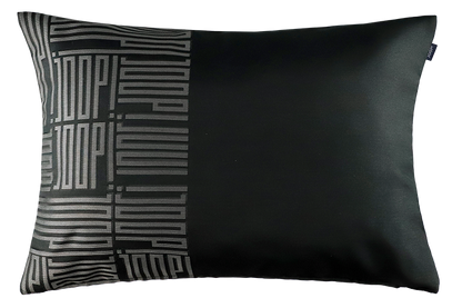 JOOP! Fine Bars fekete díszpárnahuzat 40×60 cm Modern luxus, karakteres elegancia Joop! Szőnyegszalon