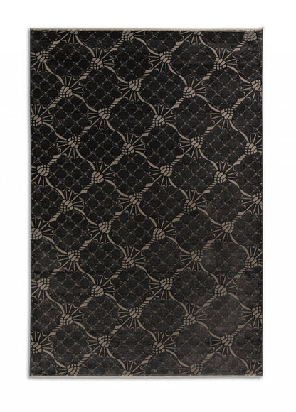 JOOP! Cornflower Double grafitszürke prémium szőnyeg 140x200 / szürke