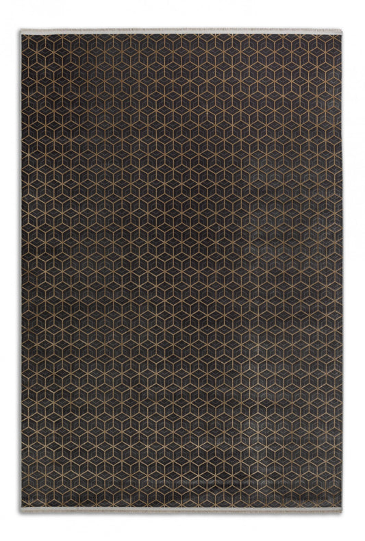JOOP! Metric antracit prémium szőnyeg 140x200 / szürke