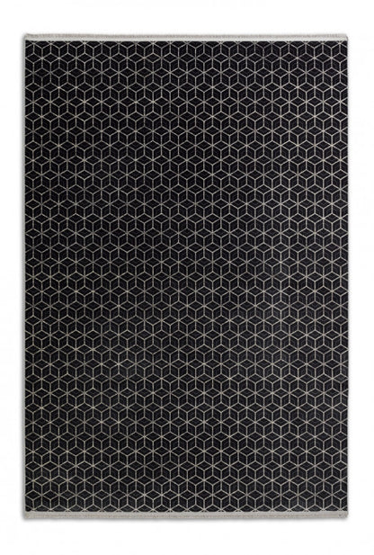 JOOP! Metric grafitszürke prémium szőnyeg 140x200 / szürke