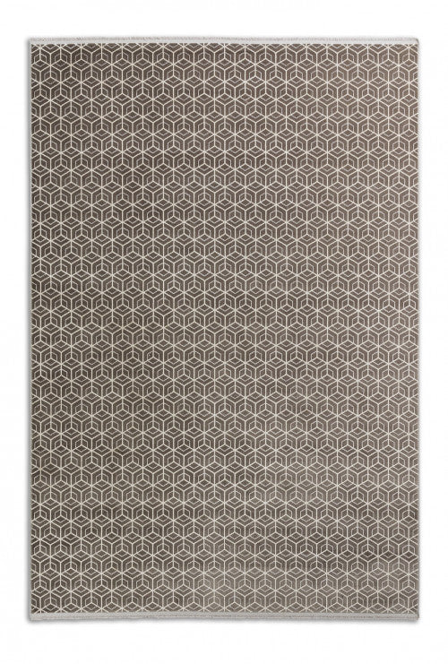 JOOP! Metric taupe prémium szőnyeg 140x200 / beige-barna