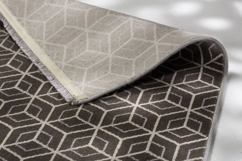 JOOP! Metric taupe prémium szőnyeg 140x200 / beige-barna