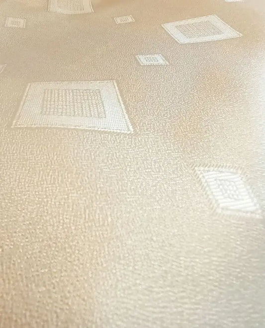 Jacquard ekrü teflonos terítő 120x150 / beige-barna