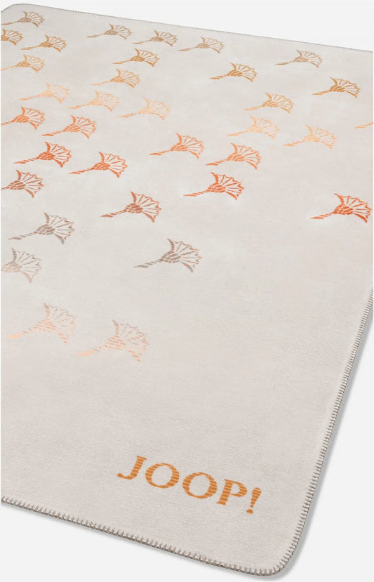 Joop! Faded Cornflower sand pléd 150x200 / sárga-narancs