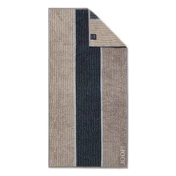 Joop! Signature line graphit törölköző 50x100 / beige-barna