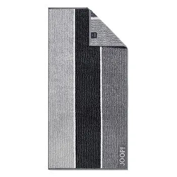 Joop! Signature line schwarz törölköző 50x100 / szürke