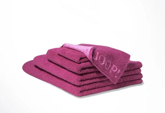Joop! Uni doubleface cassis törölköző 50x100 / rózsaszín-lila