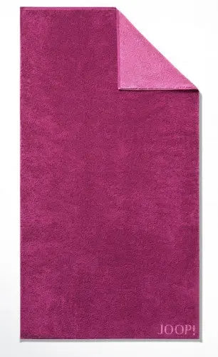 Joop! Uni doubleface cassis törölköző 50x100 / rózsaszín-lila