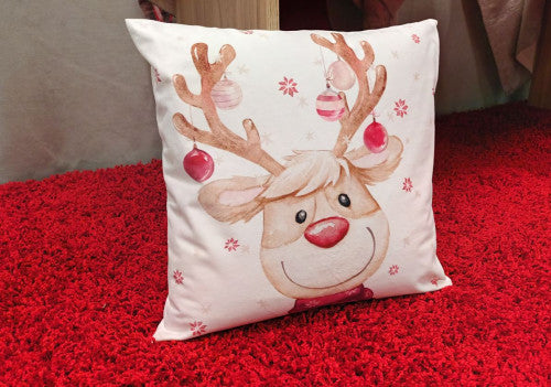 Karácsonyi Rudolf díszpárna huzat Szőnyegszalon Szőnyegszalon