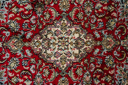 Kashan red selyemszőnyeg 64X93 64x93 / piros-bordó