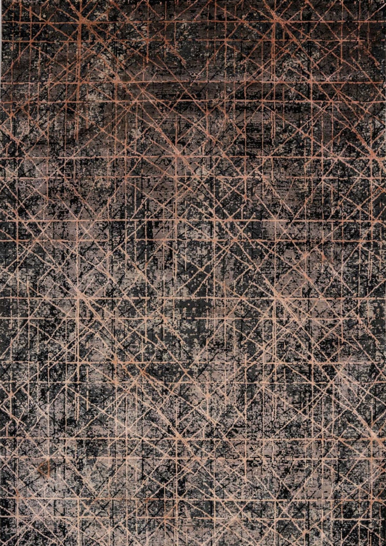 Kasmir Aragon exkluzív, modern mintás szőnyeg AY24B 3802-304 80x150 / sárga-narancs