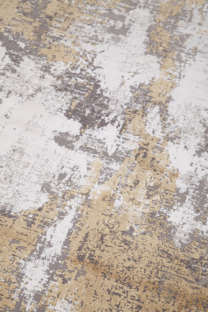 Kennedy D beige gold nappali szonyeg