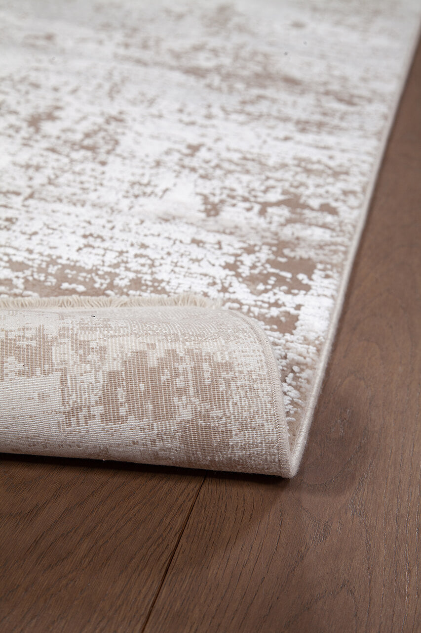 Kennedy D beige cream nappali szőnyeg