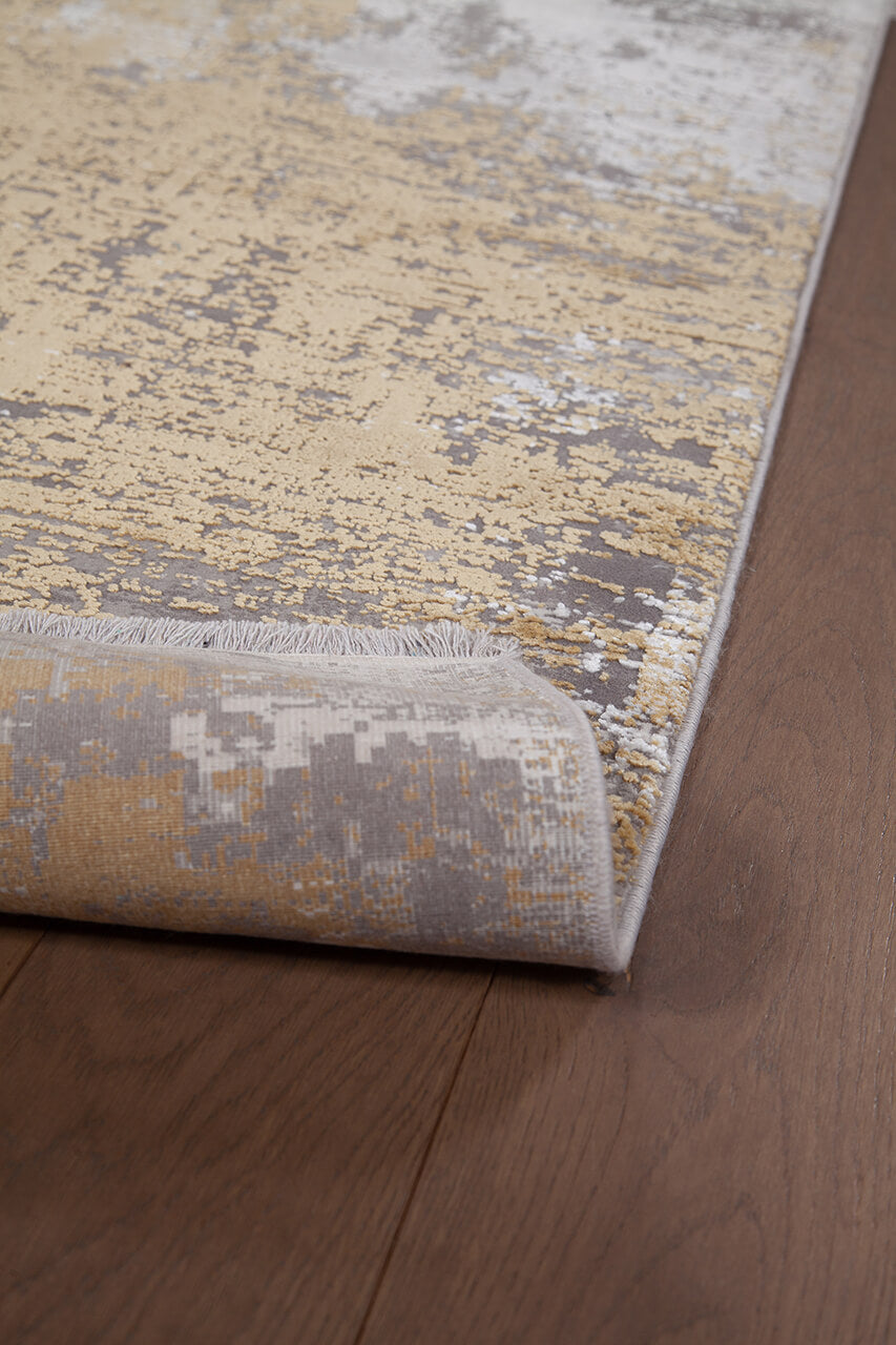 Kennedy D beige gold nappali szonyeg