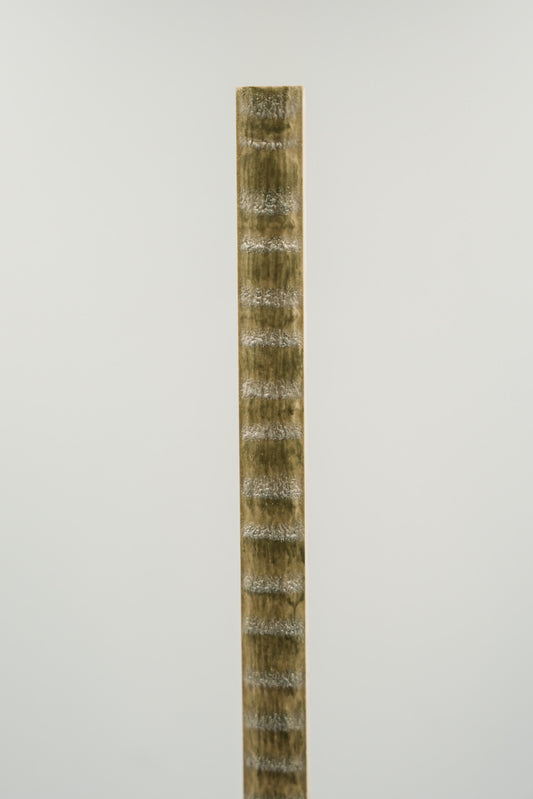 Keskeny, íves listello/Ikat 1,5x25 / beige-barna