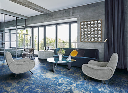 LES BIJOUX  SODALITE BLEU GLOSSY 6MM 120X280- Ez a mély kék, márványhatású csempe karakteres eleganciát és nyugalmat sugároz, miközben egyedi mintázatával látványos és exkluzív hangulatot teremt otthonában.