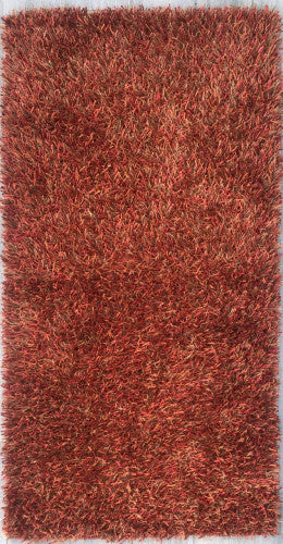 Lambada Terra szőnyeg 70x140 / piros-bordó