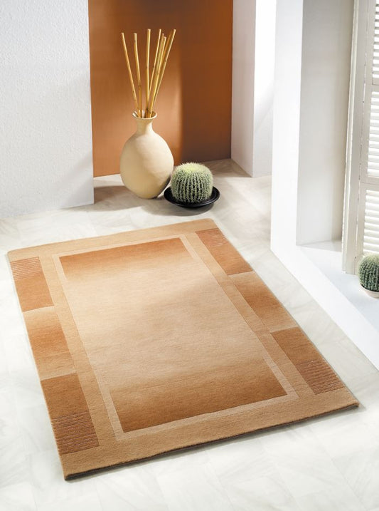 Laria Extra gyapjú szőnyeg 415 sand 70x140 / beige-barna