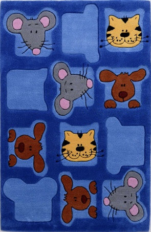 Lifestyle Kids blau szőnyeg 2625 120x180 / kék