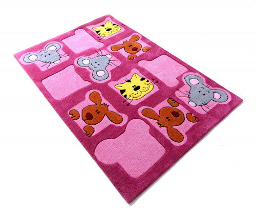 Lifestyle Kids pink kisegeres gyerekszőnyeg 2625 120x180 / rózsaszín-lila
