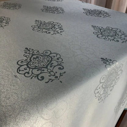 Lívia teflonos türkiz kék-zöld terítő 120x150 / zöld