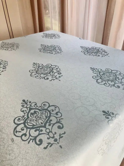 Lívia teflonos türkiz kék-zöld terítő 120x150 / zöld