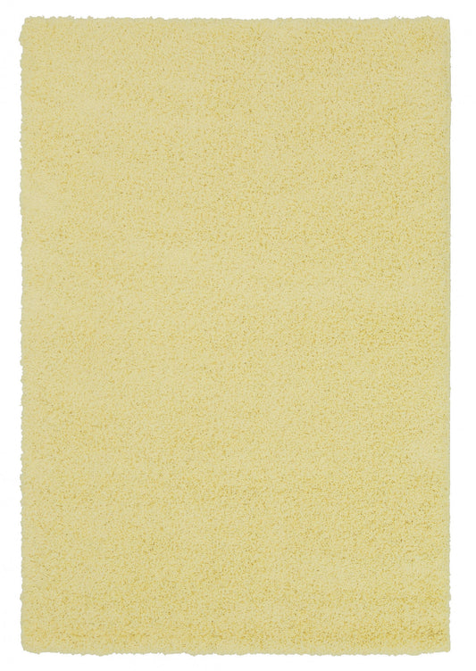 Luna creme shaggy szőnyeg 133x200 / beige-barna
