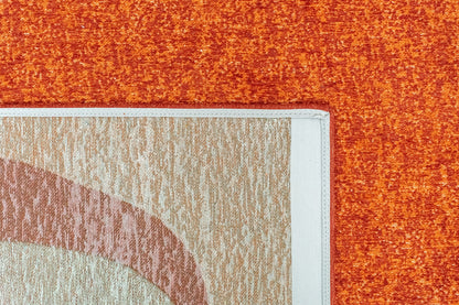 MARBLE KANELL 2065 síkszövött narancs szőnyeg