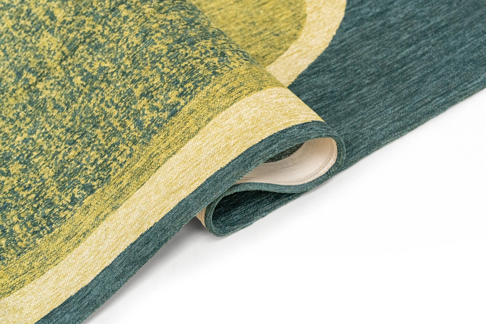 MARBLE LARCH 2062- zöld síkszövött modern szőnyeg