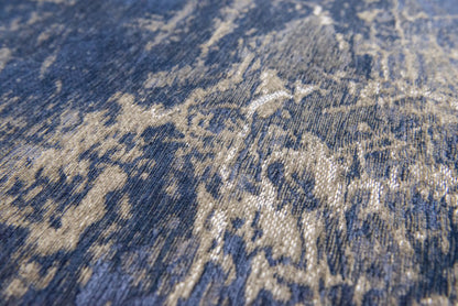 Mad Men Cracks Abyss blue szőnyeg 8629 140kör / kék