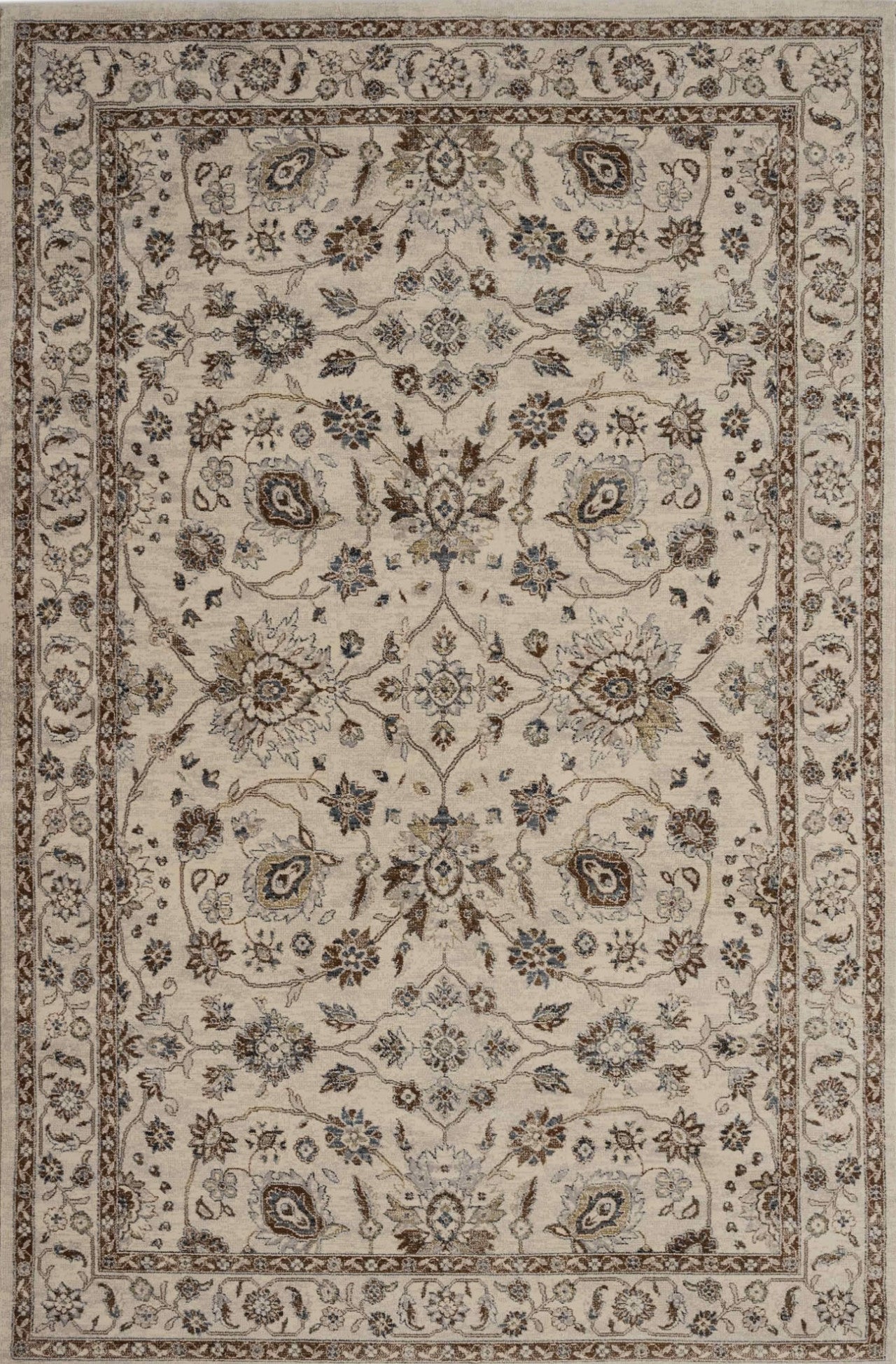 Majestic klasszikus szőnyeg 57166/6285 160x230 / beige-barna