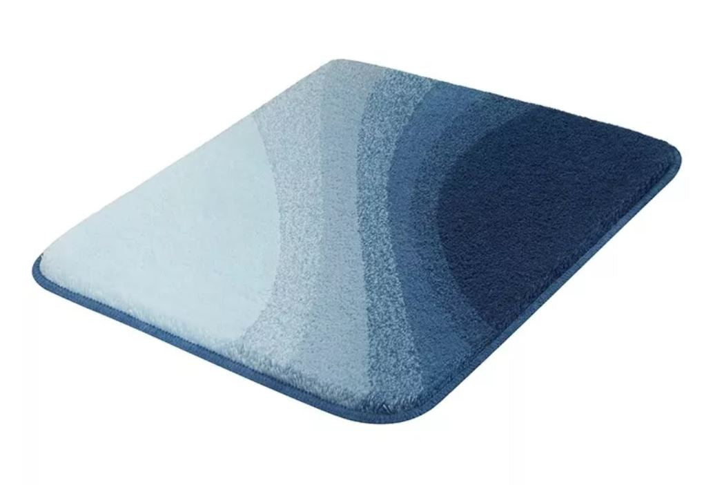 Malin ice blue fürdőszoba szőnyeg 60x90 / kék
