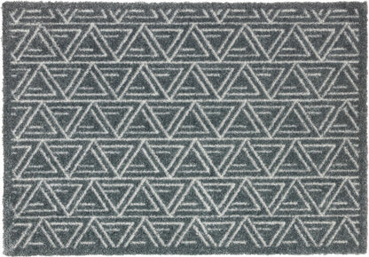 Manhattan Triangle grau lábtörlő 50x70 / szürke