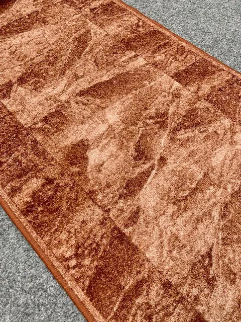 Marble terra futószőnyeg 100 cm-es 100 cm-es / piros-bordó