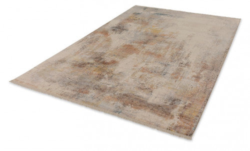 Mystik absztrakt festmény hatású szőnyeg 199 006 133x185 / beige-barna