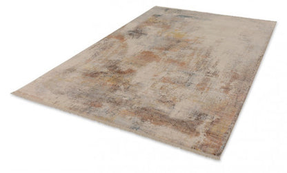 Mystik absztrakt festmény hatású szőnyeg 199 006 133x185 / beige-barna
