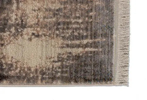 Mystik koptatott hatású barna szőnyeg 197 006 133x185 / beige-barna