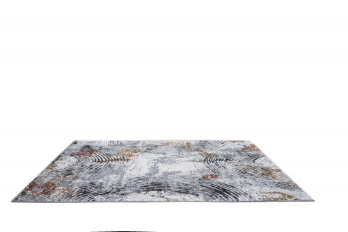 Nantes grey-d.beige modern szőnyeg BG14A 200x290 / szürke