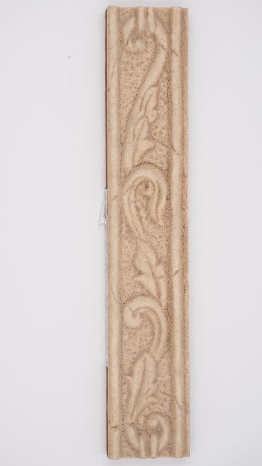 Natúr, széles listello/Etrusco 8x25 / beige-barna