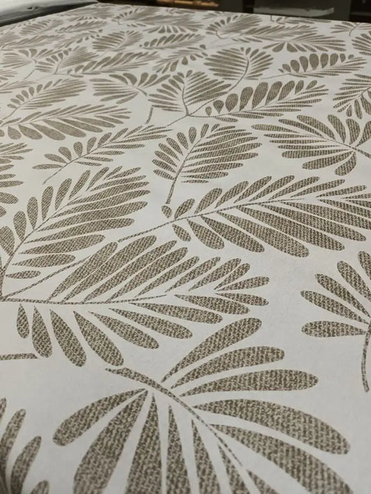 Natural barna leveles terítő 140x140 / beige-barna