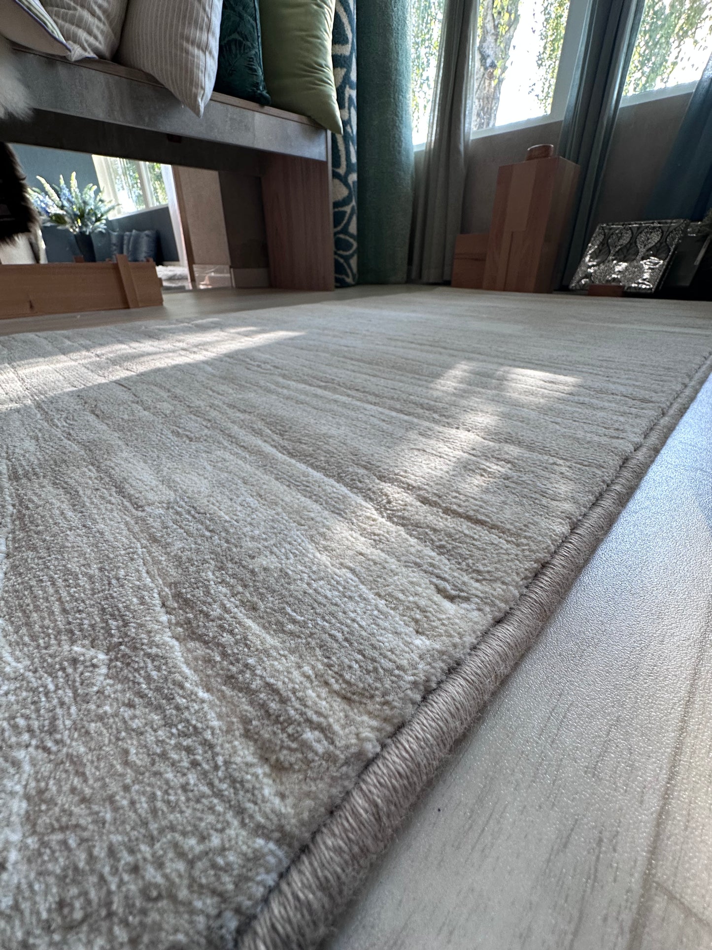 Oslo beige modern nappali szőnyeg 