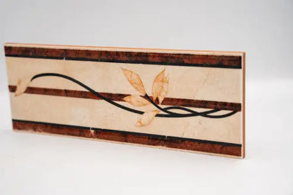 Őszi hangulatú fali dekor/Levante 10x25 / beige-barna