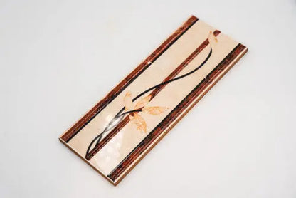Őszi hangulatú fali dekor/Levante 10x25 / beige-barna