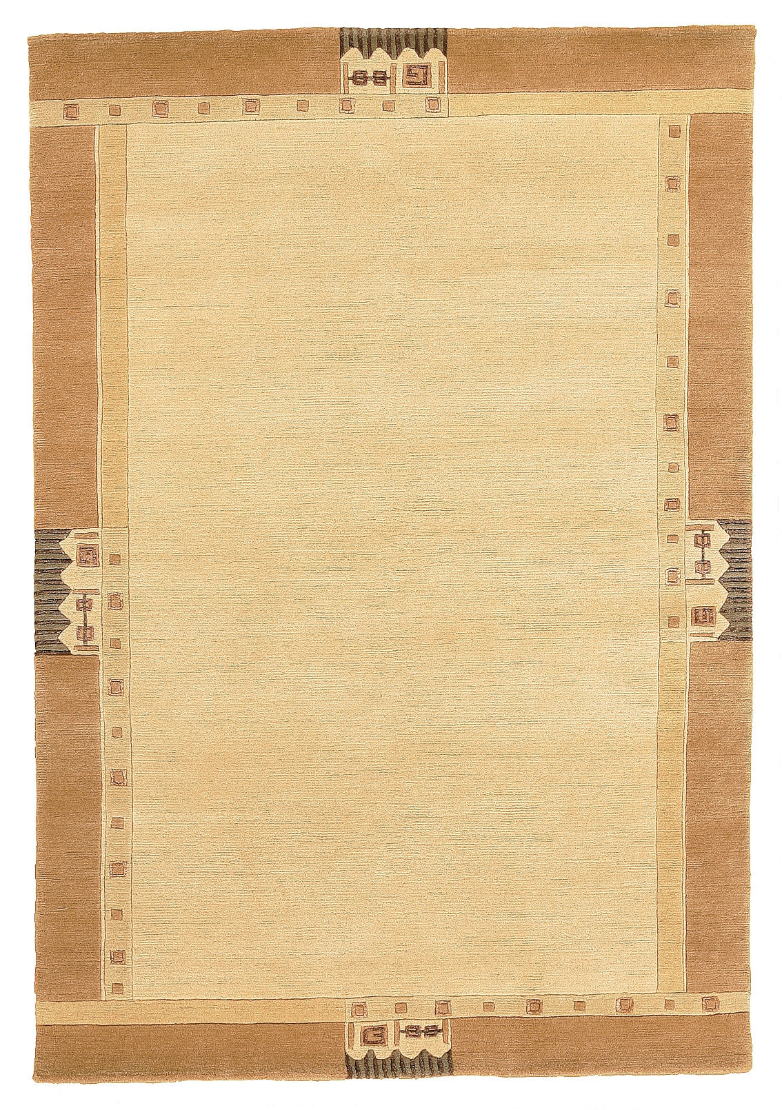 Padma beige szőnyeg 1096 70x140 / beige-barna