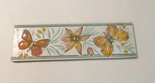 Pillangós listello/Vanessa 5x20 / zöld
