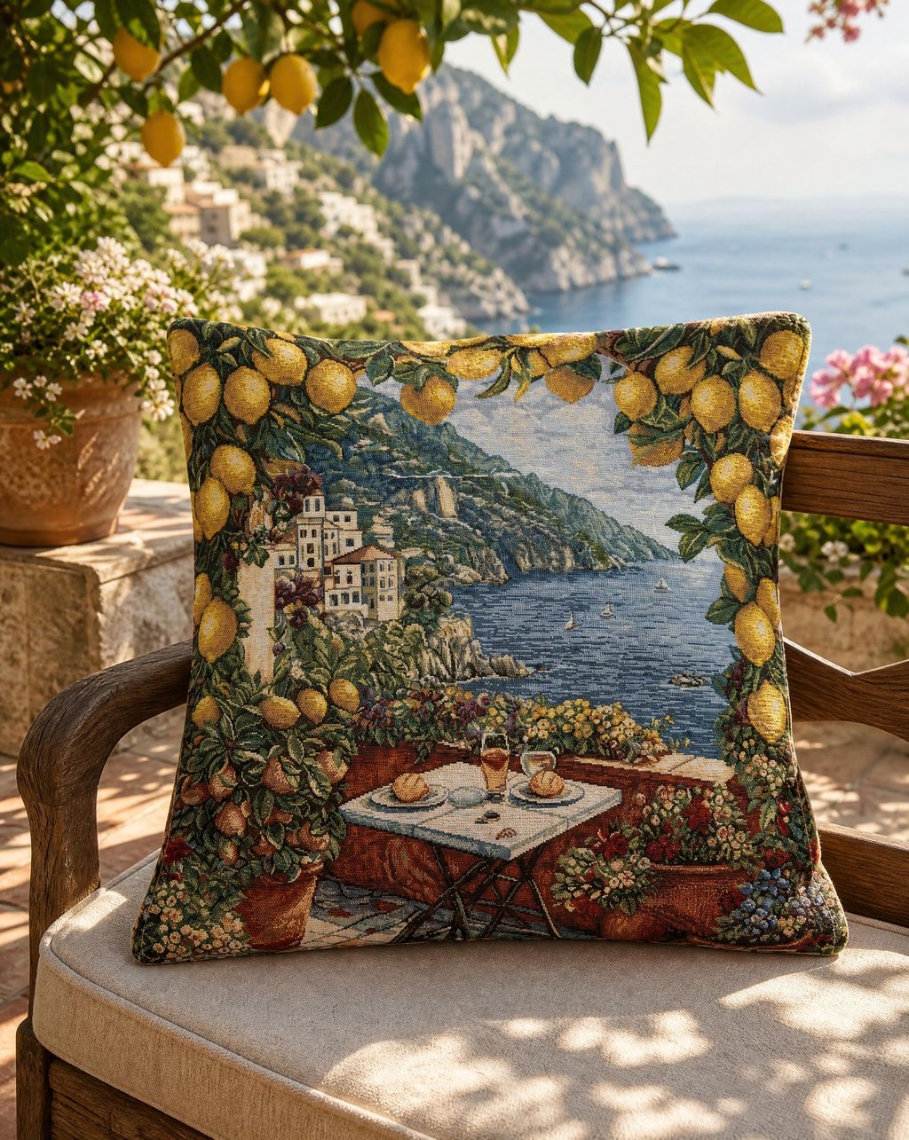 Positano díszpárna huzat