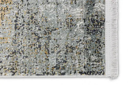 Positano szürke-arany modern mintás szőnyeg 204 004 140x200 / szürke