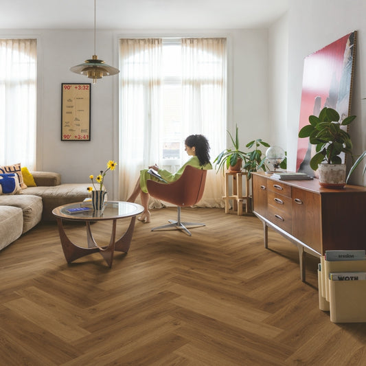 QuickStep Karamell füvészkerti tölgy vinyl AVHBU40364